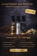 By Choice 3 x 5ml Perfumes Offer