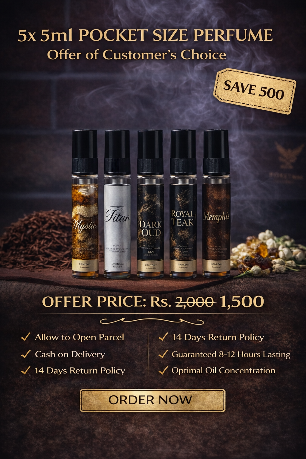 By Choice 5 x 5ml Perfumes Offer