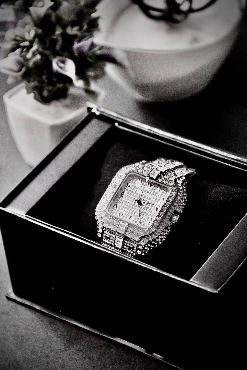 KDM Iced-Out White MJ-60