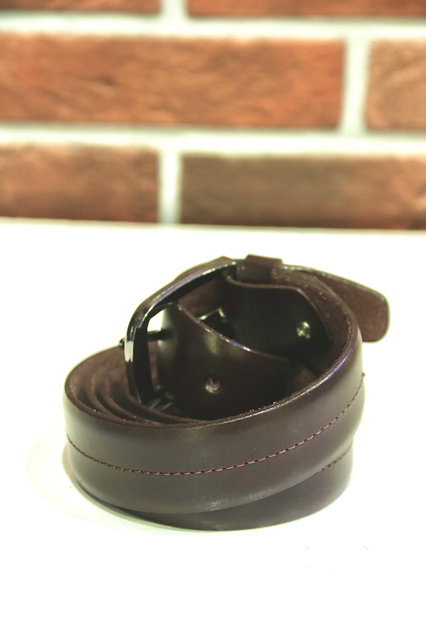 Mono Color Centre Stiched Leather Belt LM-602