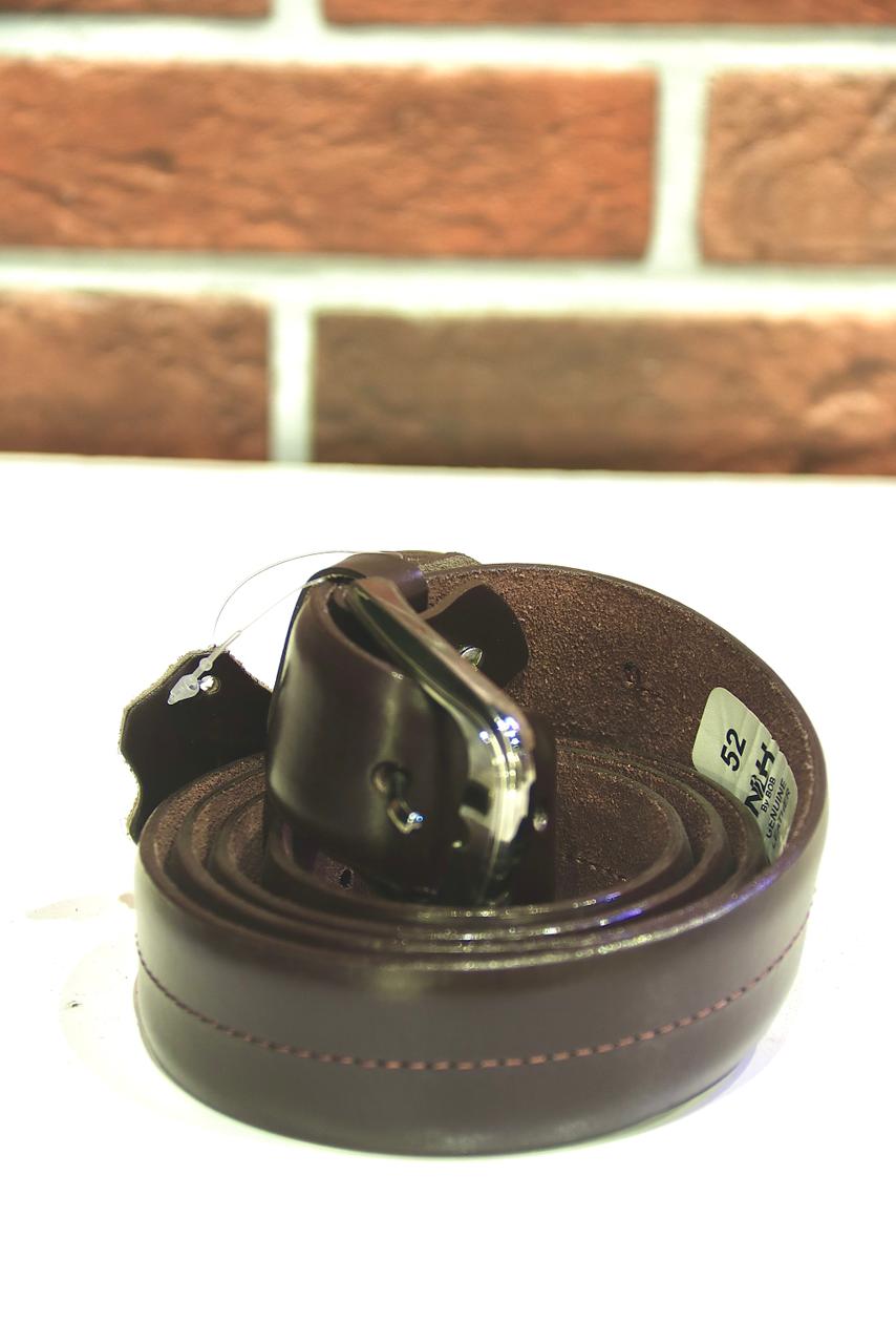 Mono Color Centre Stiched Leather Belt LM-602