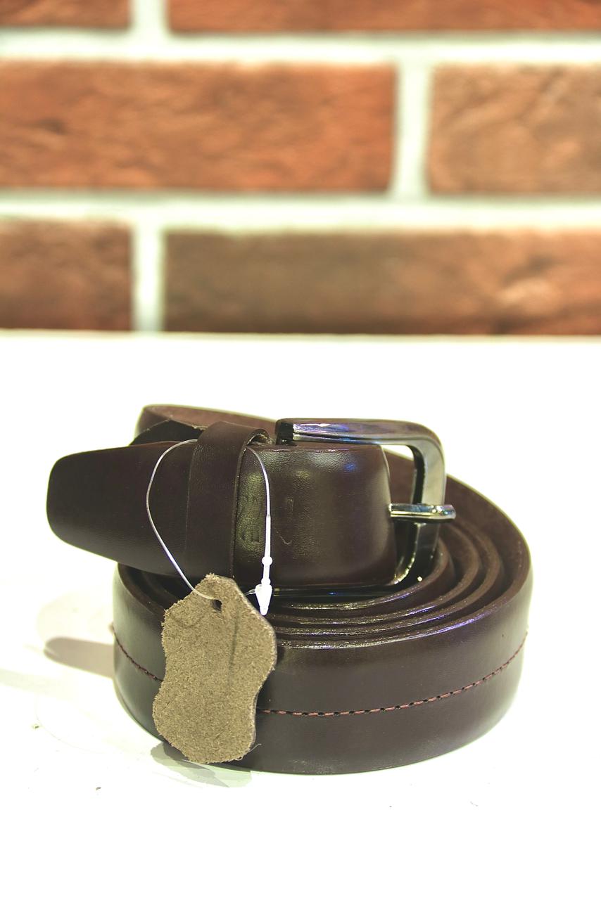 Mono Color Centre Stiched Leather Belt LM-602