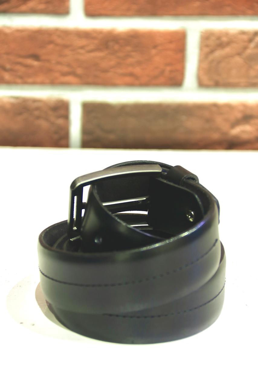 Mono Color Centre Stiched Leather Belt LM-601