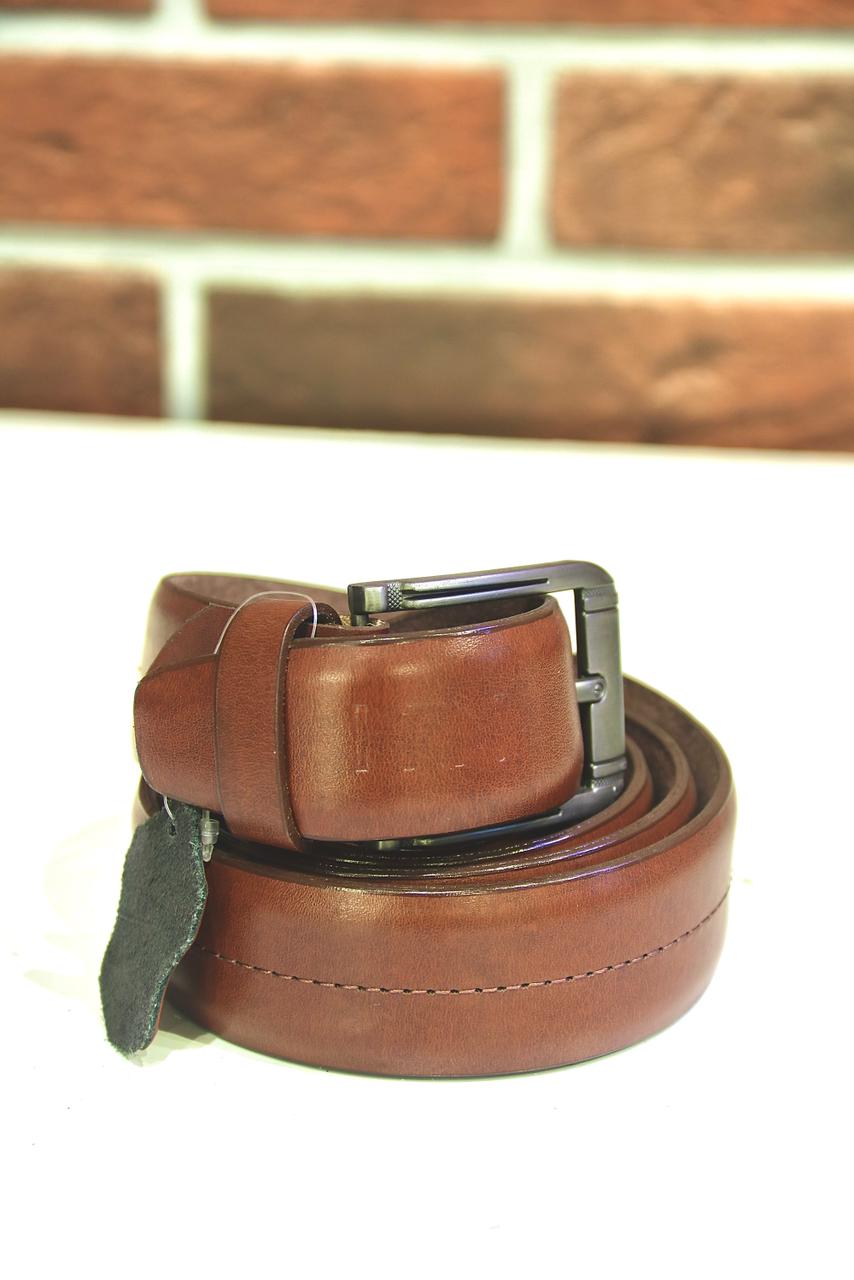 Mono Color Centre Stiched Leather Belt LM-600