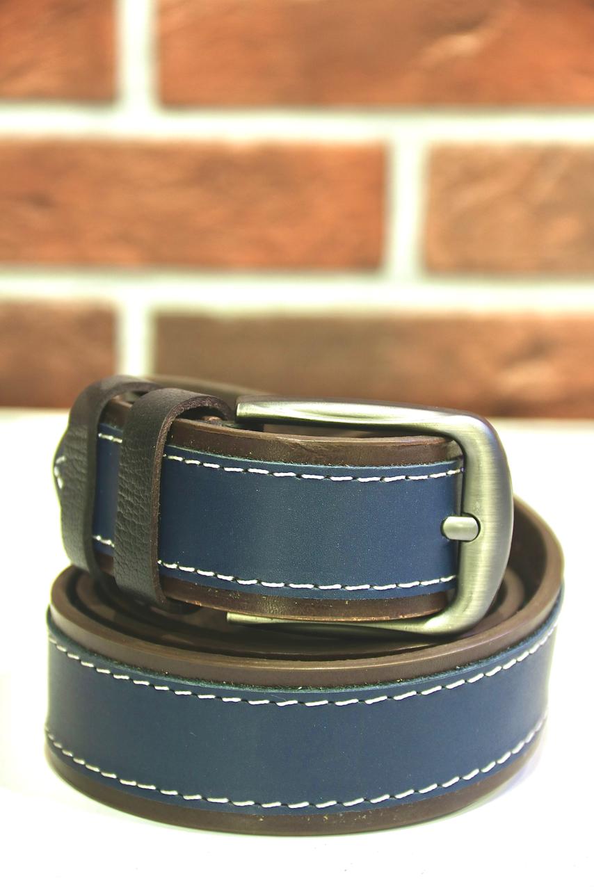 Two-Tone Leather Belt TK-440