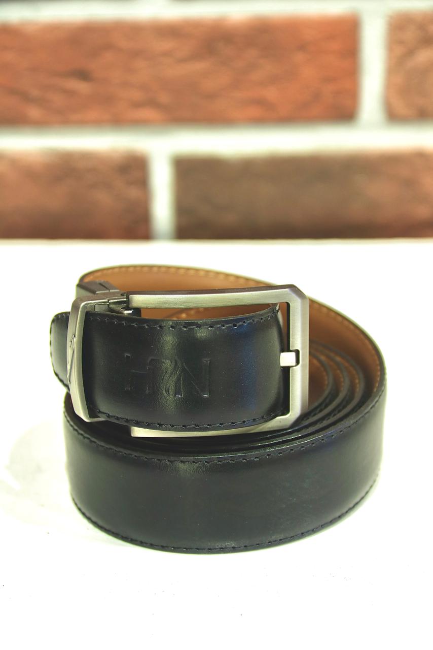 Dual Side Leather Belt DS-98 (Black & Tan)