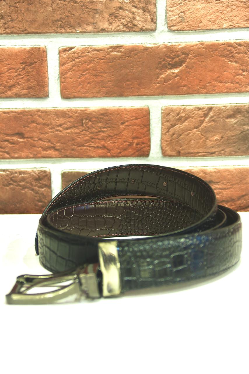 Dual Side Crocodile Skin Design Leather Belt CS-40