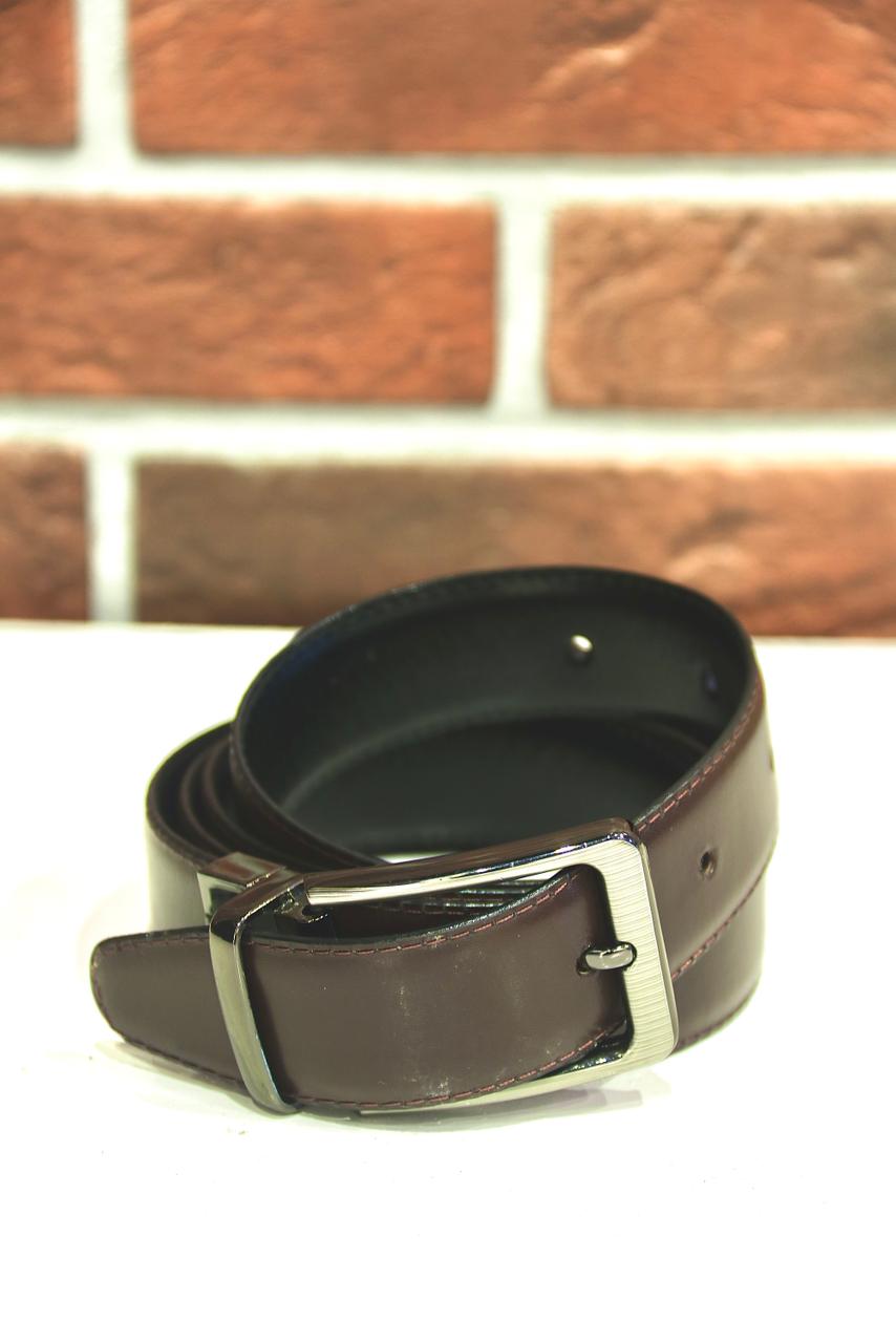 Dual Side Leather Belt DS-97 (Black & Brown)