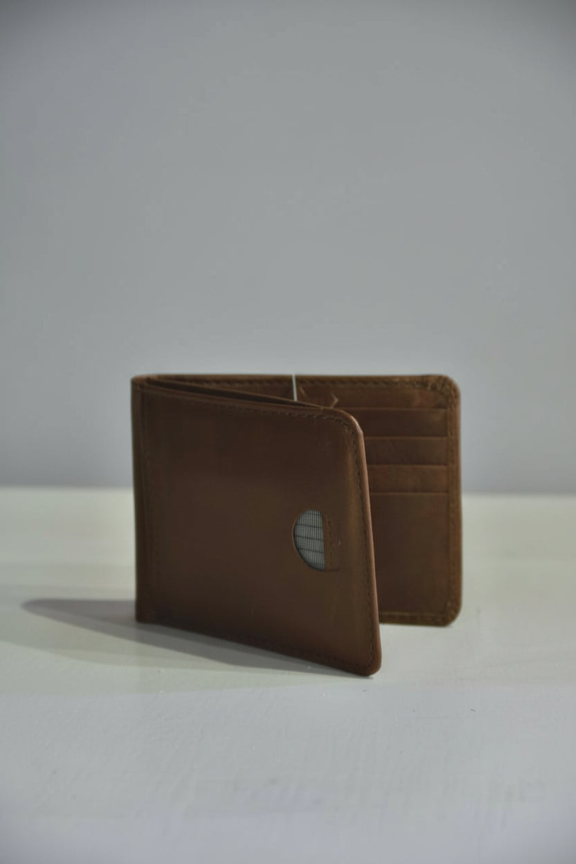Plain Leather Wallet JN-40