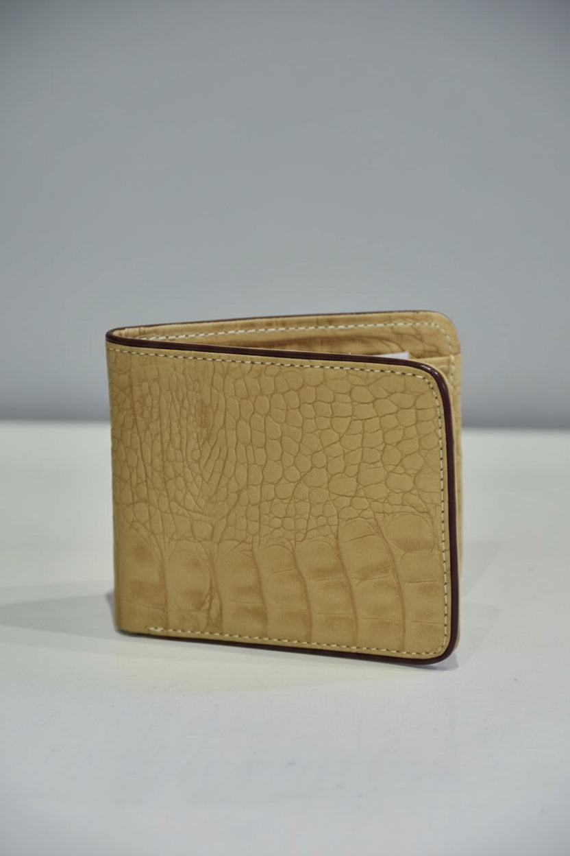 Crocodile Skin Design Leather Wallet CS-87