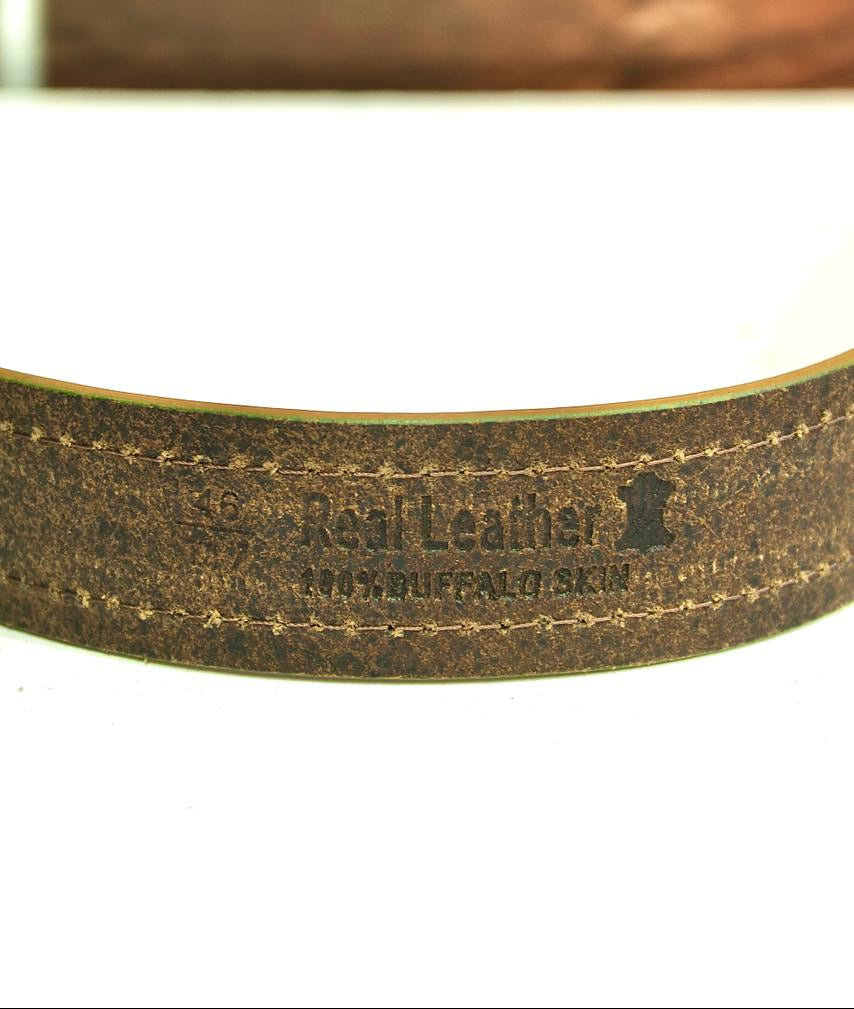 Two-Tone Leather Belt TK-440